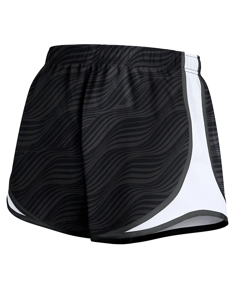 Nike Women's Anthracite Pittsburgh Steelers Tempo Performance Shorts