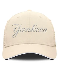 Nike Men's Cream New York Yankees Rise Performance Flex Hat