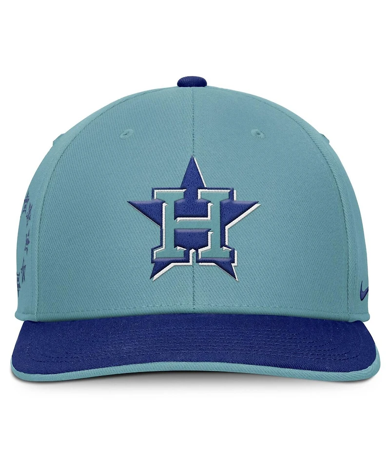 Nike Men's Turquoise Houston Astros Father's Day Pro Performance Snapback Hat