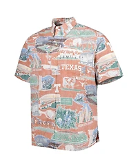 Reyn Spooner Men's Texas Orange Longhorns Scenic Button-Down Shirt