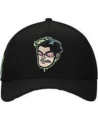 Lids Men's Black Spider-Man Glow-in-the-Dark Dr. Octopus Radioactive A-Frame Adjustable Hat