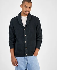 Sun + Stone Men's Alvin Cardigan Sweater, Created for Macy's