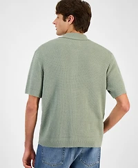 Sun + Stone Men's Short-Sleeve Cardigan, Macy's Exclusive
