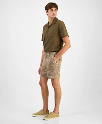 Sun + Stone Men's Camo Field Shorts, Macy's Exclusive