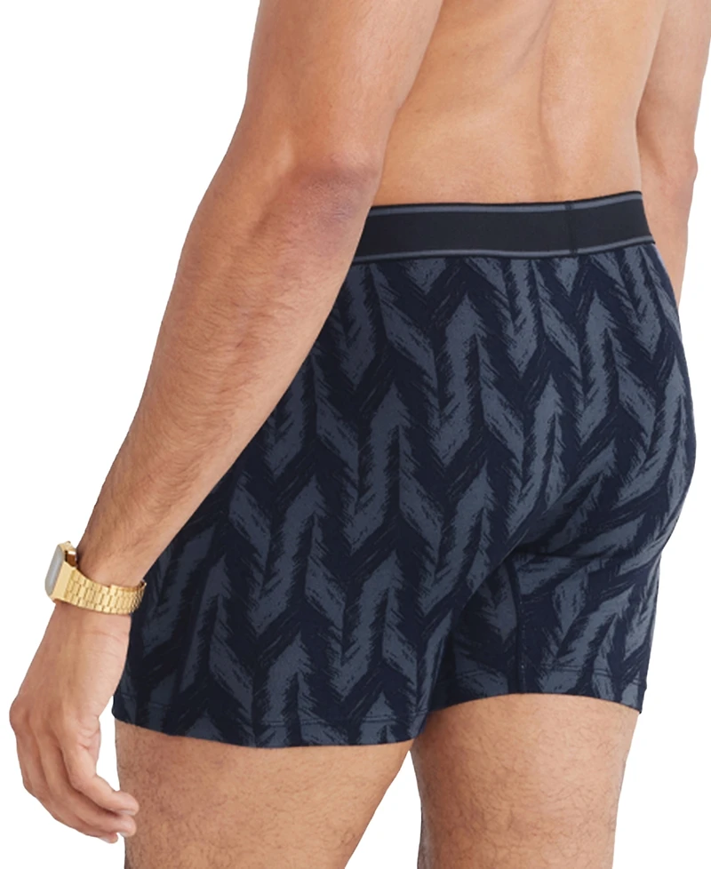 Saxx Men's Daytripper Moisture-Wicking Printed Boxer Briefs