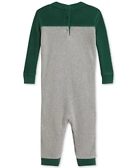 Polo Ralph Lauren Baby Boys Waffle-Knit Coveralls
