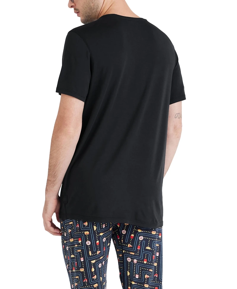 Saxx Men's Relaxed-Fit Snooze Heathered Sleep T-Shirt