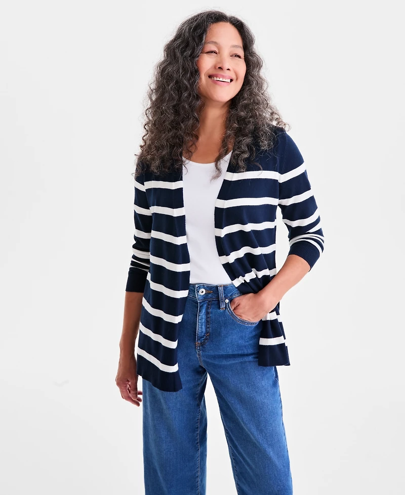 Style & Co Women's Open-Front Cardigan, Created for Macy's