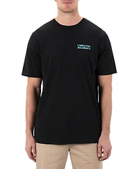 Hurley Men's Throwback Fill Short Sleeve T-Shirt
