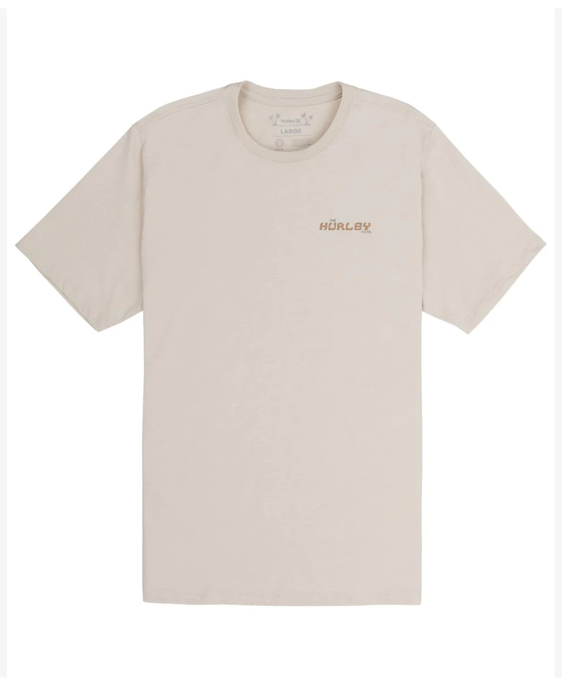 Hurley Men's Bora Slub Short Sleeve T-Shirt