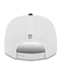New Era Men's White/Black New Orleans Saints 2025 Nfl Training Camp 9SEVENTY Adjustable Hat
