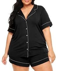 Adore Me Plus Jane Short Pajama Set