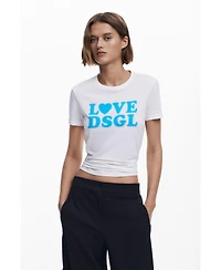 Desigual Women's Straight plain tailor trousers
