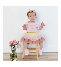 Sweet Wink Baby Girls Mermaid Vibes Short Sleeve Bodysuit