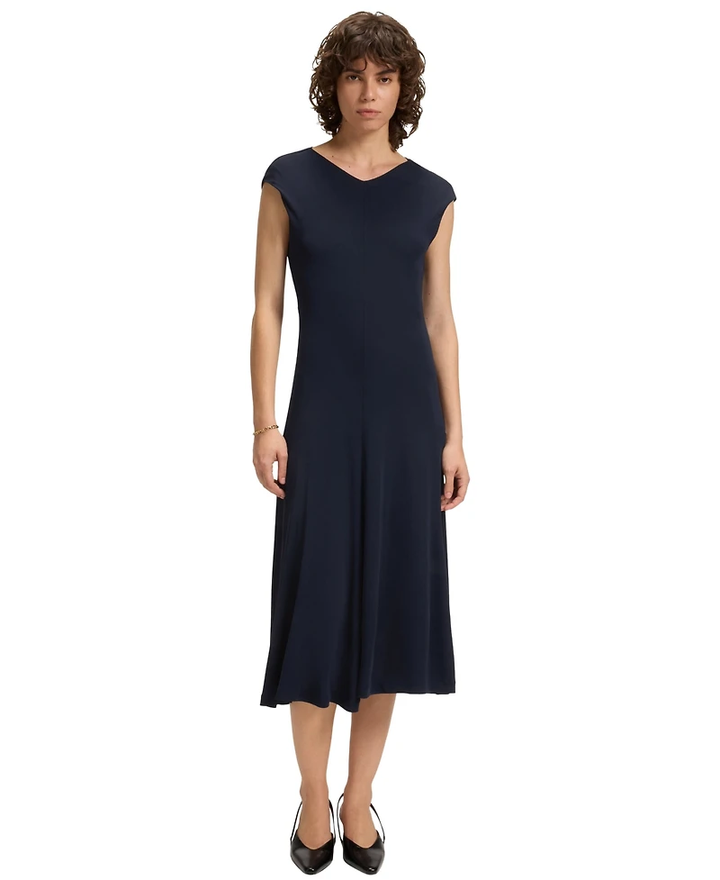 Boss by Hugo Women's Matte Jersey Sleeveless Dress