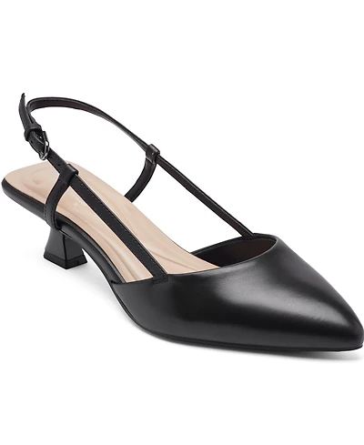 Easy Spirit Women's Havana eFlex Slingback Kitten Heel Pumps