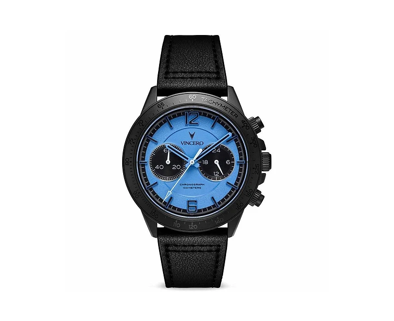 Vincero Apex Limited Edition - Blue Phantom - Men's 42mm Mecha-Quartz Watch