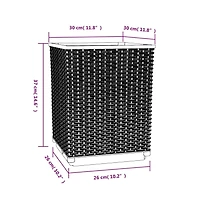 vidaXL Planters 2 pcs White 11.8"x11.8"x14.6" Polypropylene