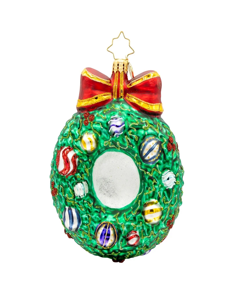 Christopher Radko Santa Smiling Through 2025 Ornament