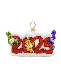 Christopher Radko 2025 Snow Day Ornament