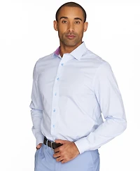 Nick Graham Men's Four-Leaf Clover Dress Shirt