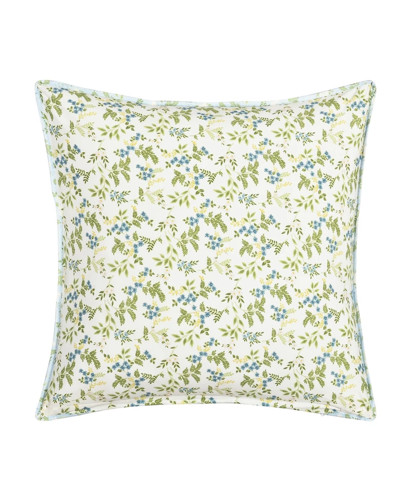 Piper & Wright Karalena Cotton Quilted Decorative Pillow, 20 x 20"
