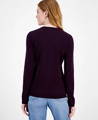 Tommy Hilfiger Women's Cotton Arglye Ivy Sweater
