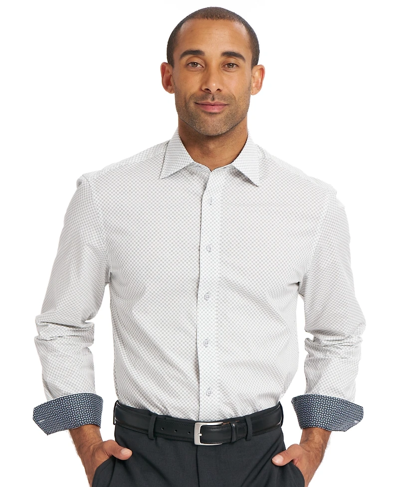 Nick Graham Men's Four-Leaf Clover Dress Shirt