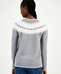 Tommy Hilfiger Women's Polar Bear Fair Isle Sweater