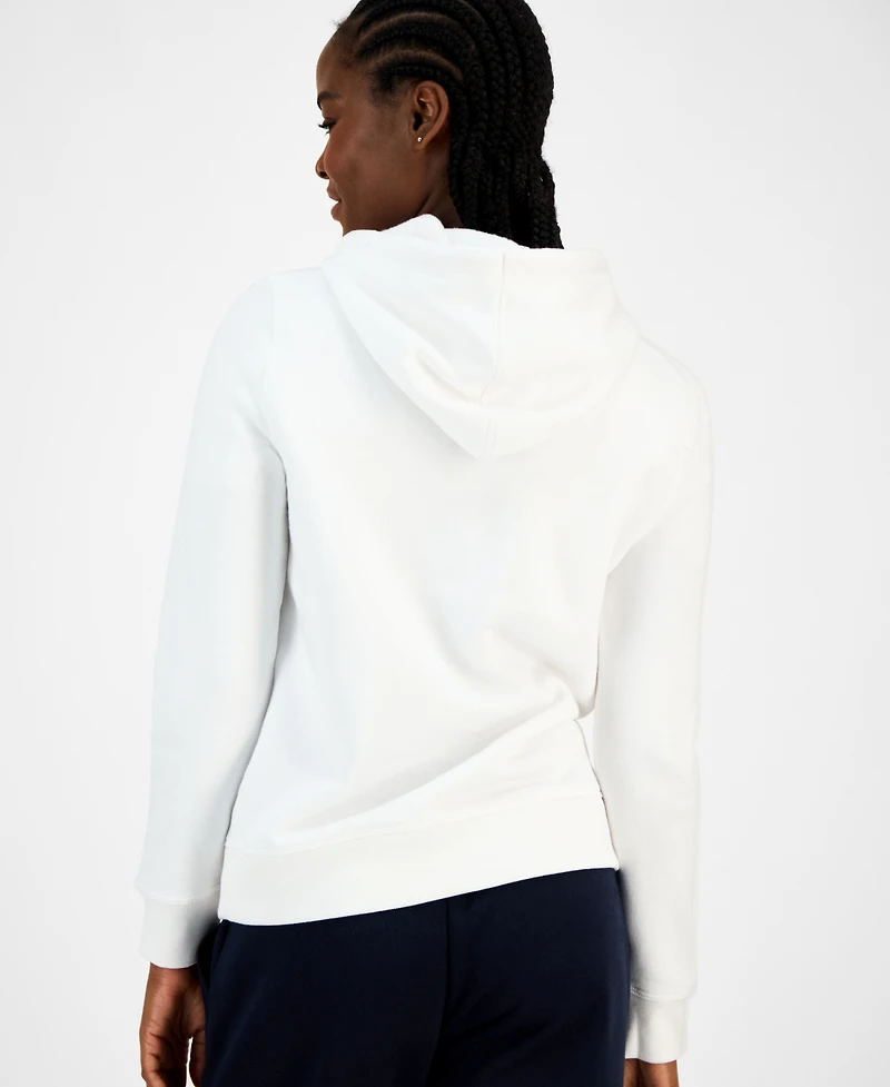 Tommy Hilfiger Women's Embroidered Logo Hooded Sweatshirt
