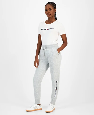 Tommy Hilfiger Women's Solid Logo Joggers