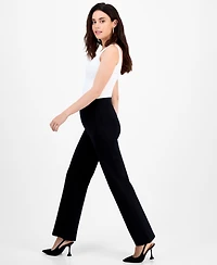 I.n.c. International Concepts Petite High-Rise Bootcut Pull-On Pants, Macy's Exclusive