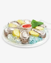 Holiday Lane Foodie Oyster Plate Ornament, Macy's Exclusive