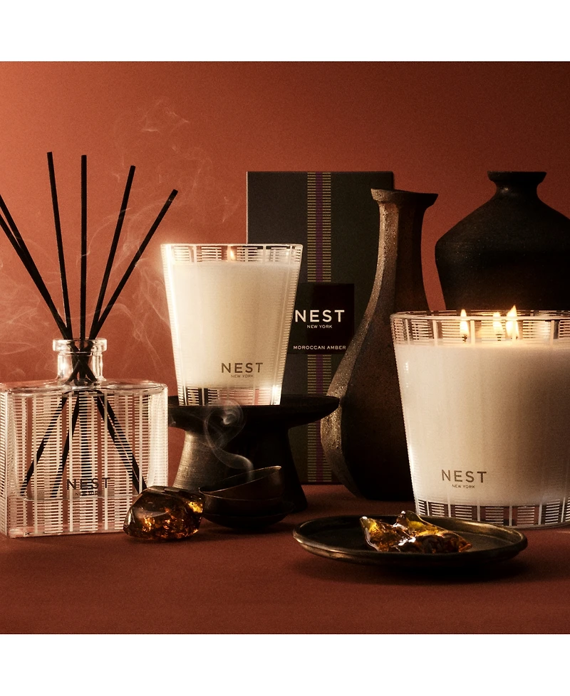 Nest New York Moroccan Amber 3-Wick Candle, 21.1 oz.
