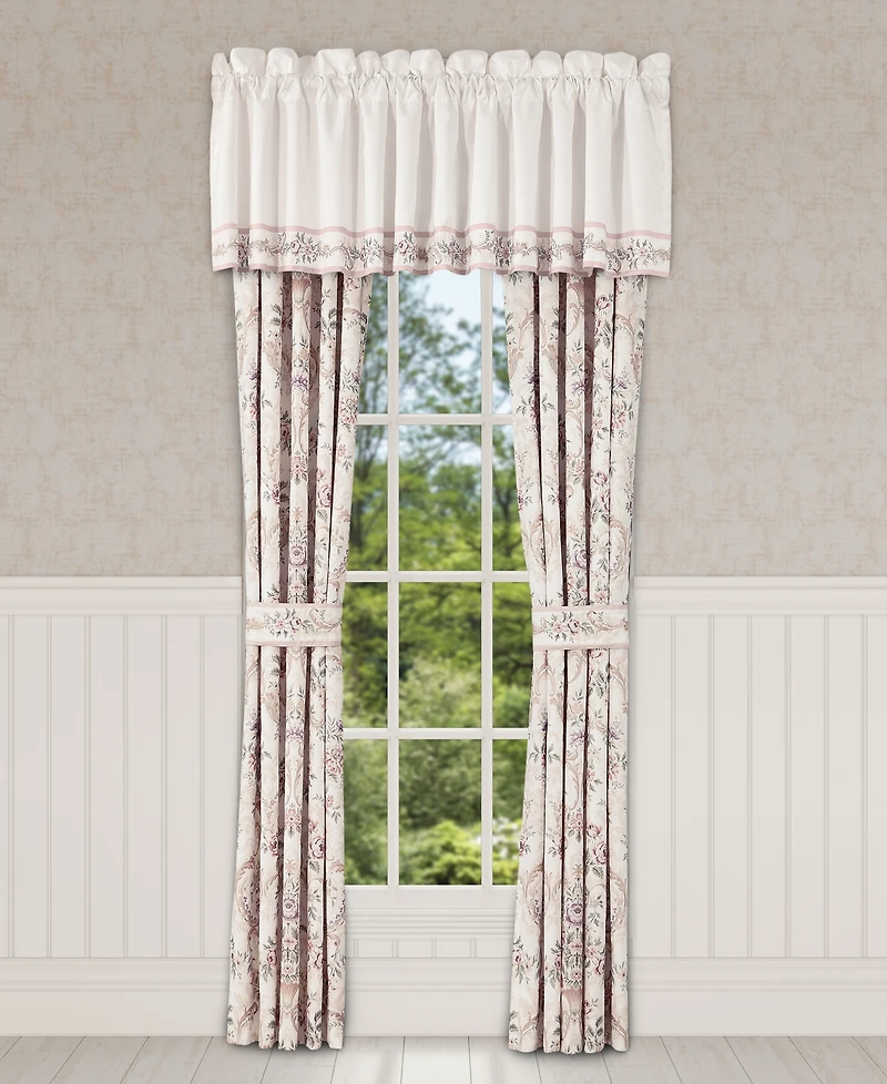Royal Court Avant Garden Window Straight Valance, 18" x 88"