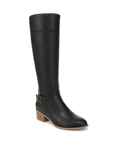 Dr. Scholl's Women's Adeline Block Heel Zip Tall Boots