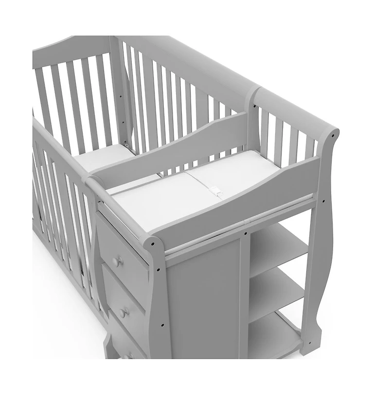 Storkcraft Portofino 4-in-1 Convertible Crib and Changer