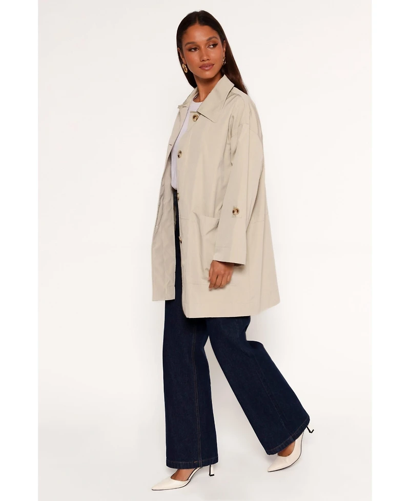 Petal and Pup Women's Stella Button Front Collar Jacket