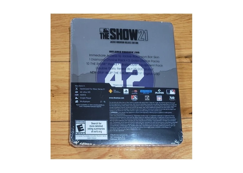 Cokem Mlb The Show 21 Collector's Edition for Xbox One and Xbox Series X