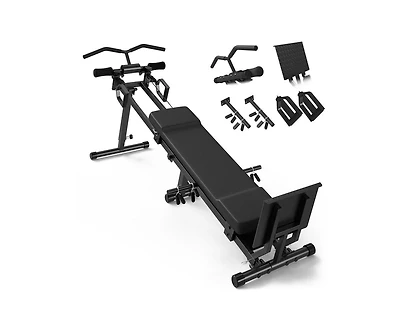 Mikolo Total Body Home Gym – Detachable Footplate, Swing & Weight Holder, Versatile Strength Trainer