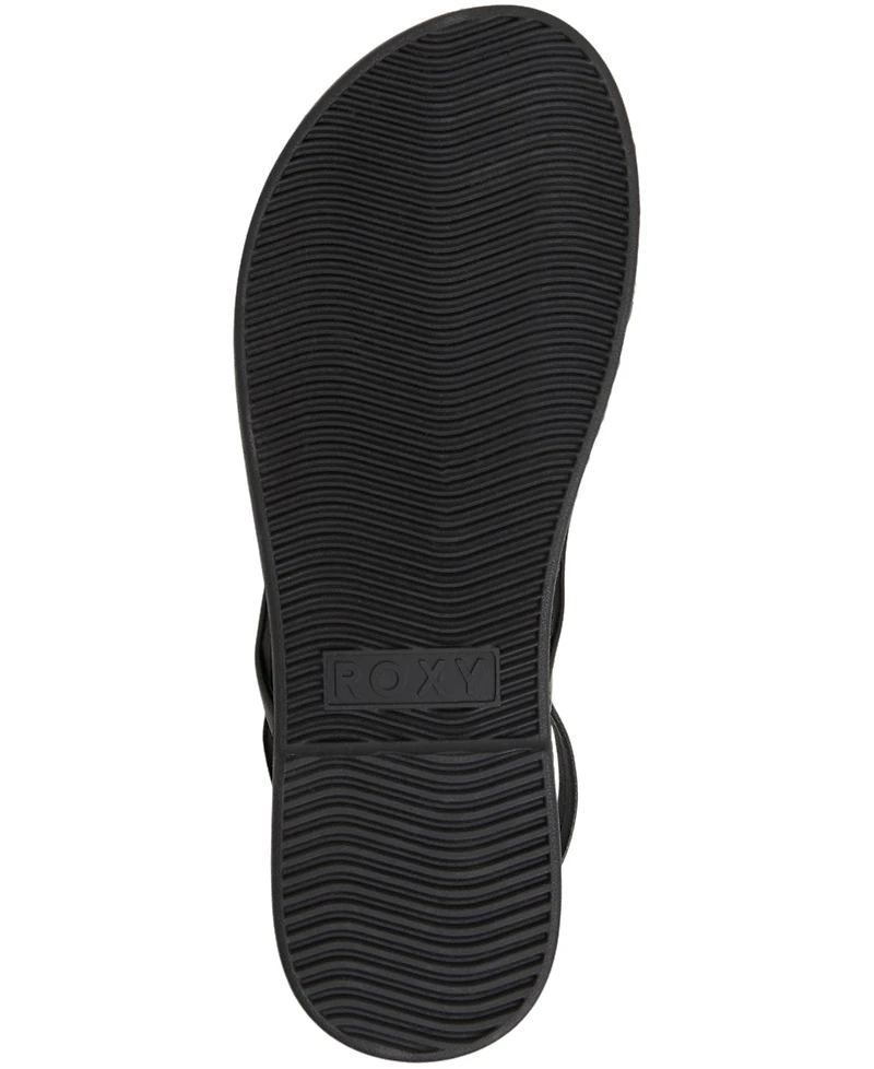 Roxy Women's Bellagio Slip-On Flat Sandals