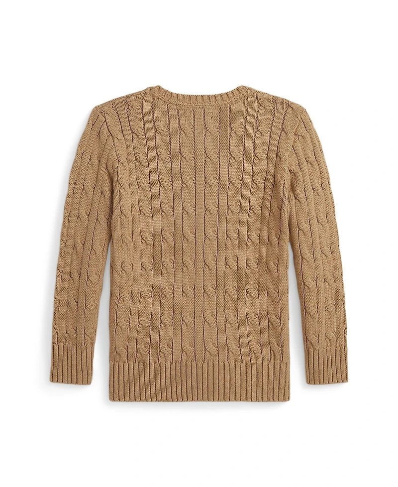 Polo Ralph Lauren Toddler and Little Boys Cable-Knit Cotton Sweater