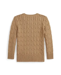 Polo Ralph Lauren Toddler and Little Boys Cable-Knit Cotton Sweater