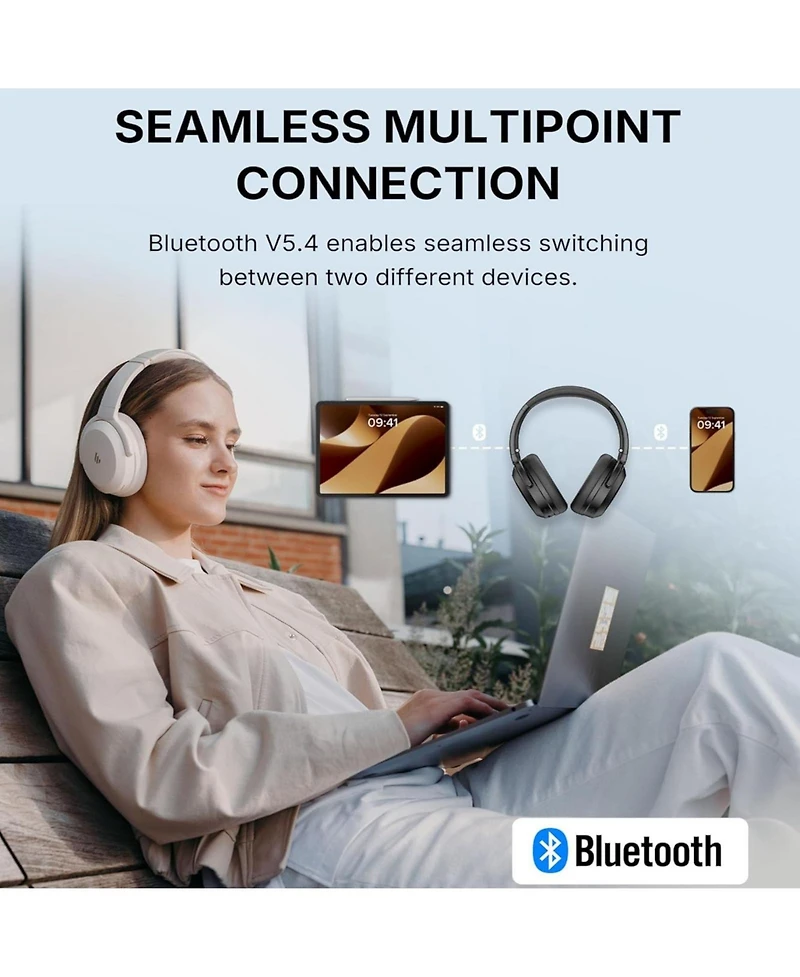 Edifier WH700NB Pro Wireless Over-Ear Headphones with Active Noise Cancellation