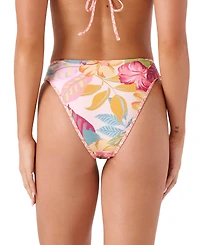 Roxy Juniors' Hot Tropics Soul Searcher High-Cut Bikini Bottoms