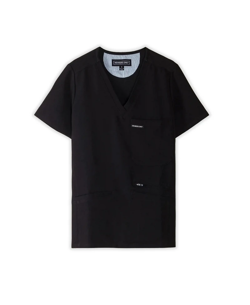 Members Only Women's Palermo 4-Pocket Scrub Top
