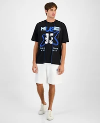 Hugo by Boss Men's Layered-Look Graphic T-Shirt
