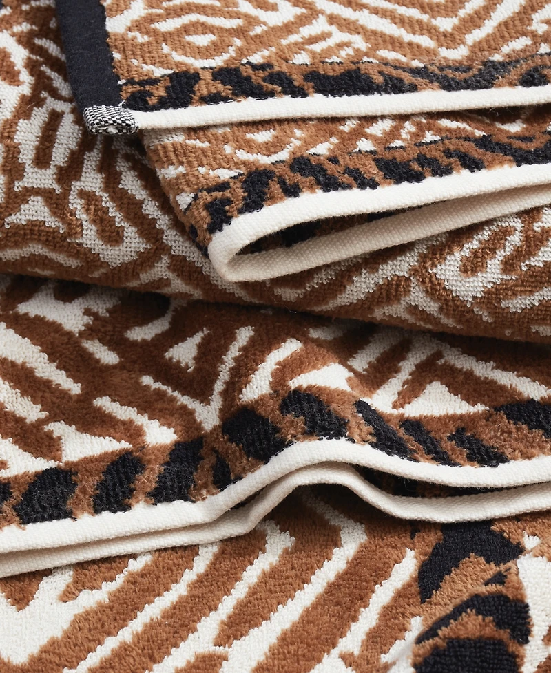 Rochelle Porter Tiger Cotton Bath Towel, 54" x 32"