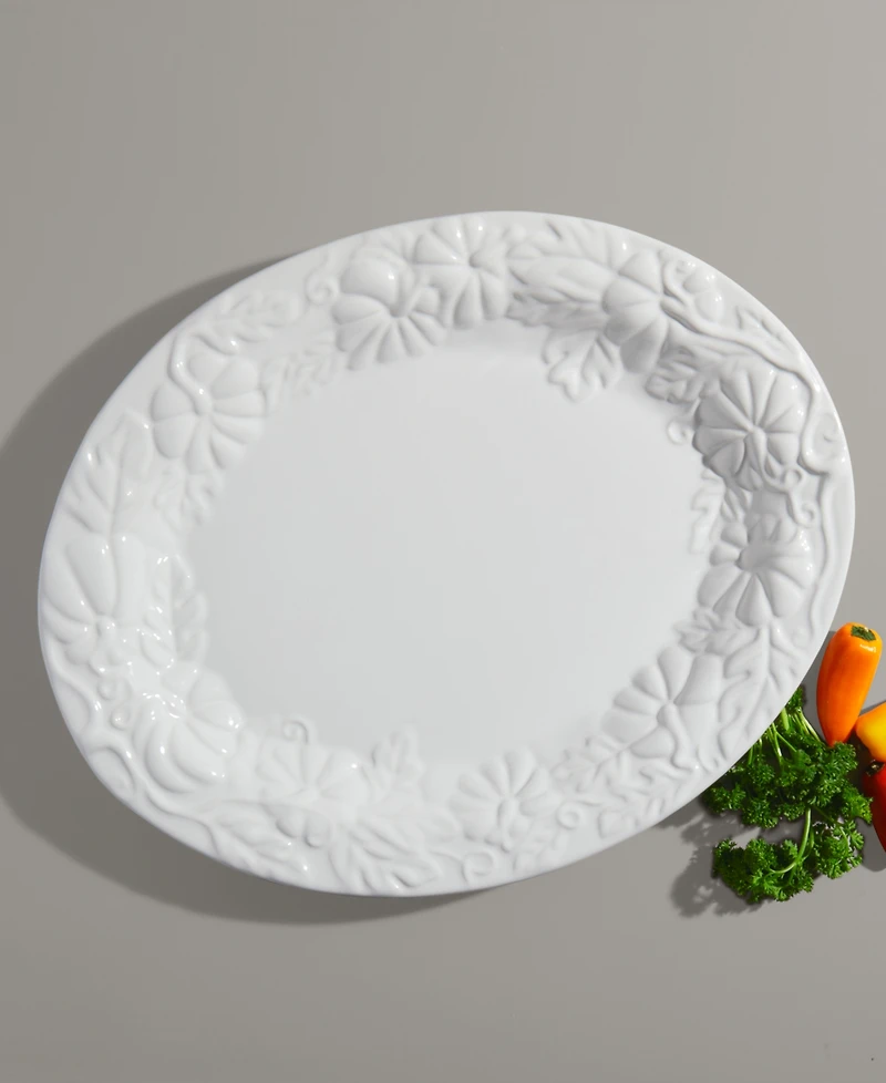 Haven Ceramic Harvest Turkey Platter