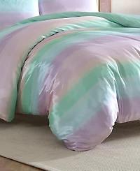Betsey Johnson Ombre Satin Reversible 3-Pc. Duvet Cover Set, King